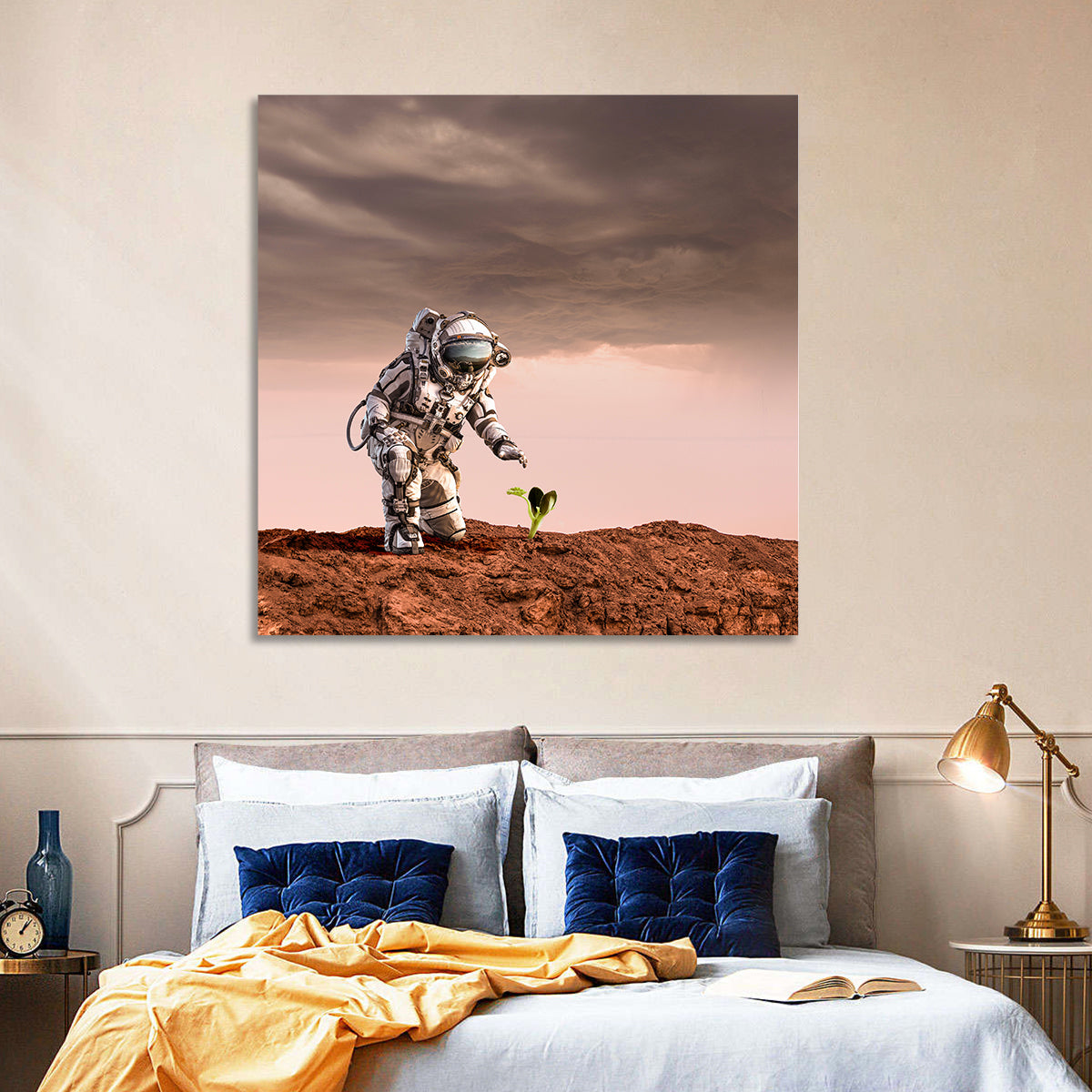 Martian Seedling Concept Wall Art