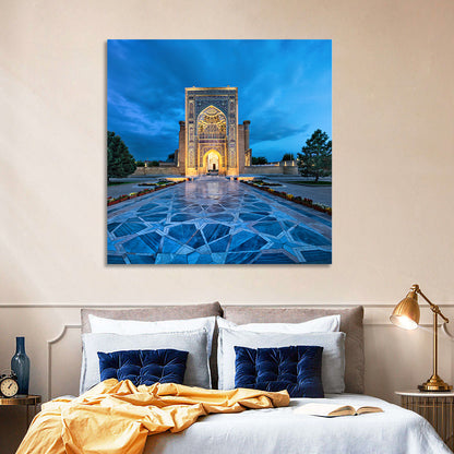 Gur-e-amir Twilight Entrance Wall Art