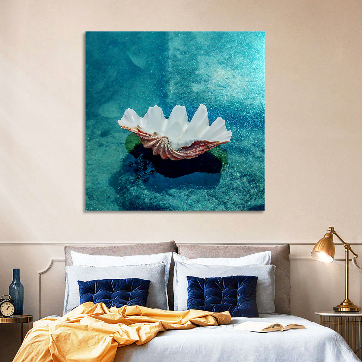 Giant Clam Shell Wall Art