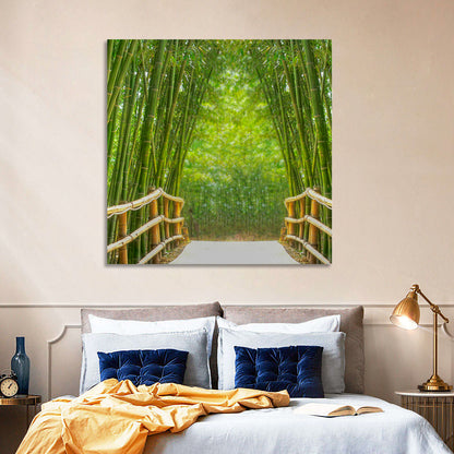 Bamboo Alley Wall Art