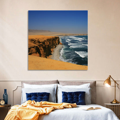Red Cliffs of Paracas Wall Art