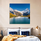 Bachalpsee Mountain Reflection Wall Art
