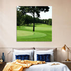 Oklahoma Golf Course Greens Wall Art