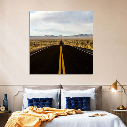 Nevada Desert Highway Wall Art