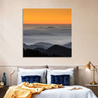 Rarau Mountains Sunrise Wall Art