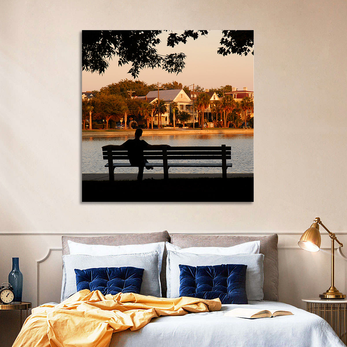 Colonial Lake, Charleston Wall Art