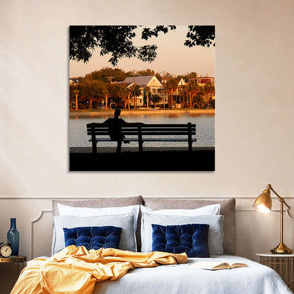 Colonial Lake, Charleston Wall Art