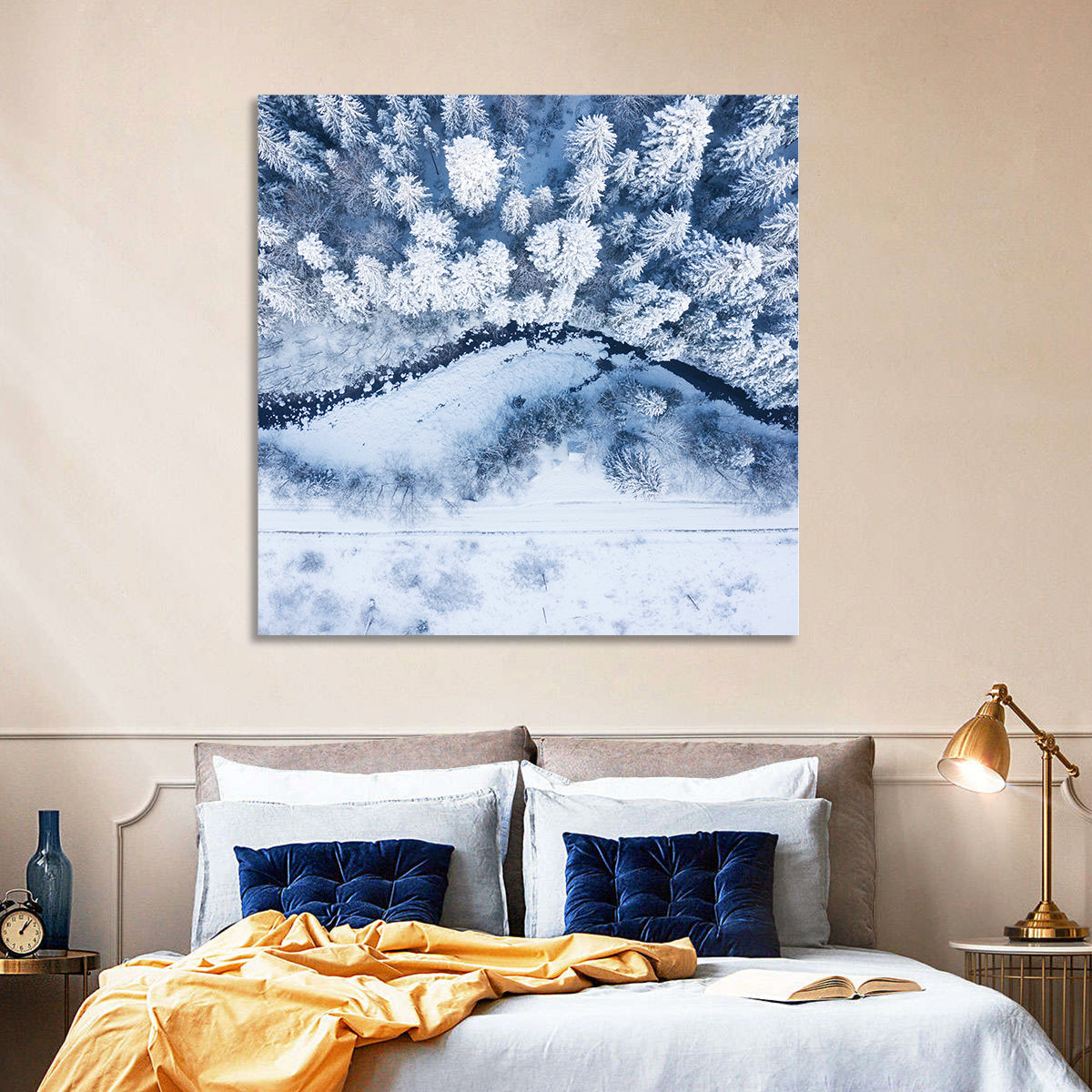 Winding Snowy River Wall Art