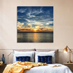 Texoma Lake Sunset Wall Art