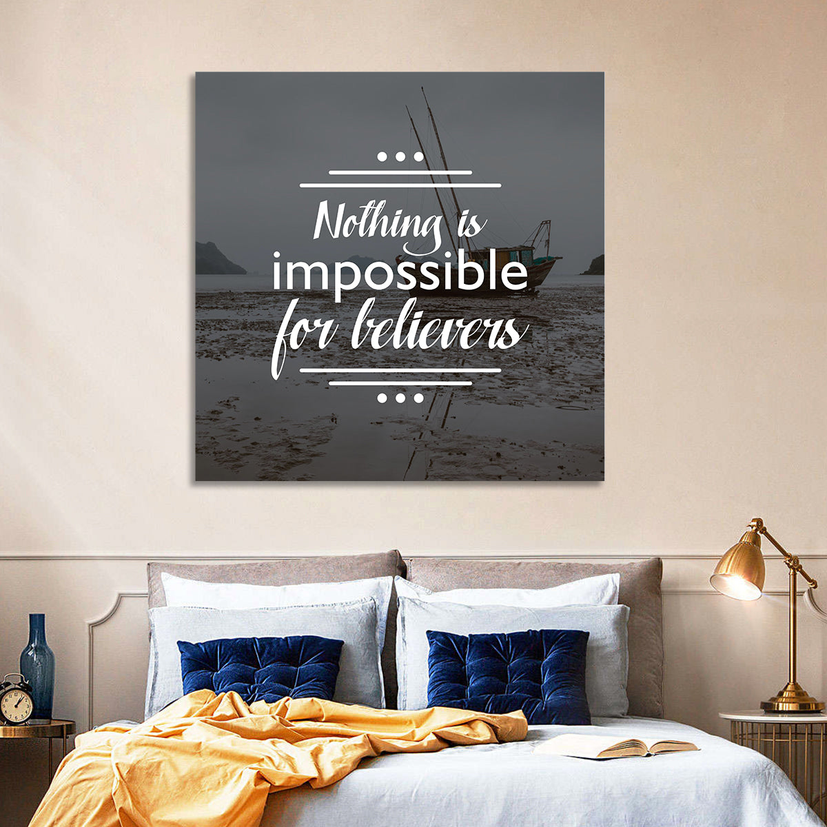 Nothing Is Impossible for Believers Wall Art