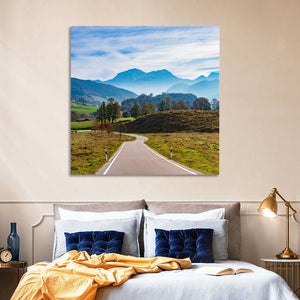 Bavarian Mountain Valley Wall Art