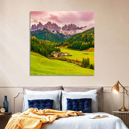 St Johann Church, Santa Maddalena Wall Art