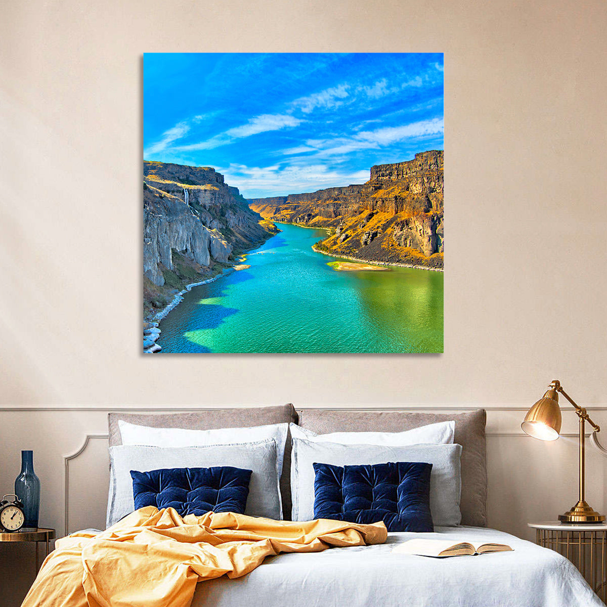 Snake River Canyon at Twin Falls Wall Art