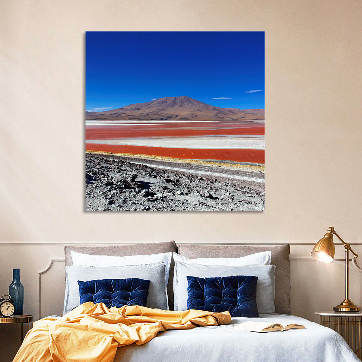 Laguna Colorada Red Lake Wall Art