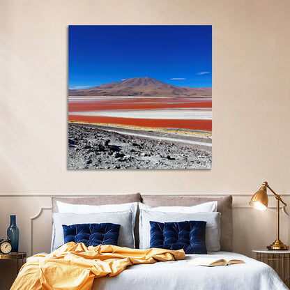 Laguna Colorada Red Lake Wall Art