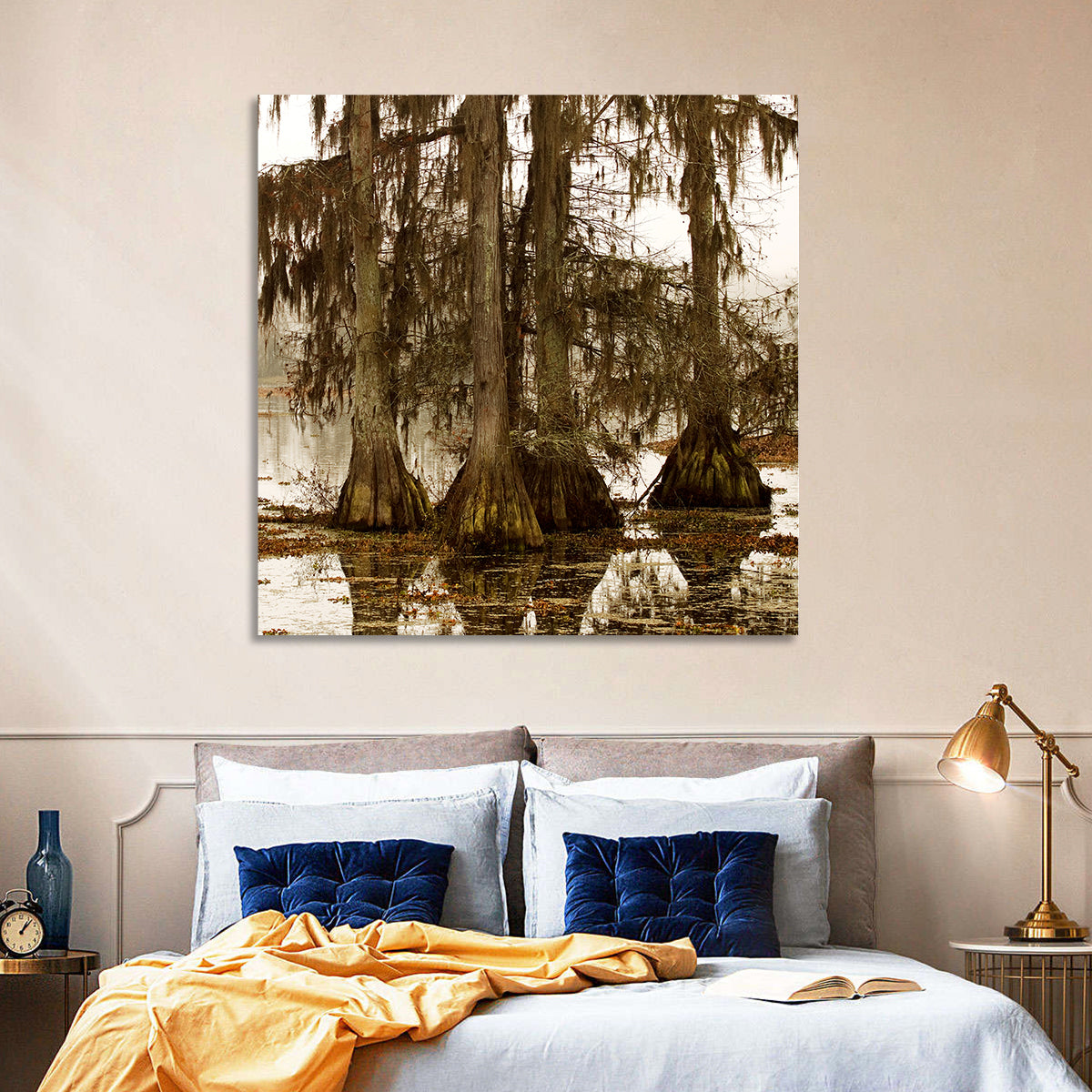 Lake Martin Cypress Morning Wall Art