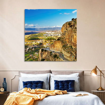 Constantine Cliffside at Golden Hour Wall Art