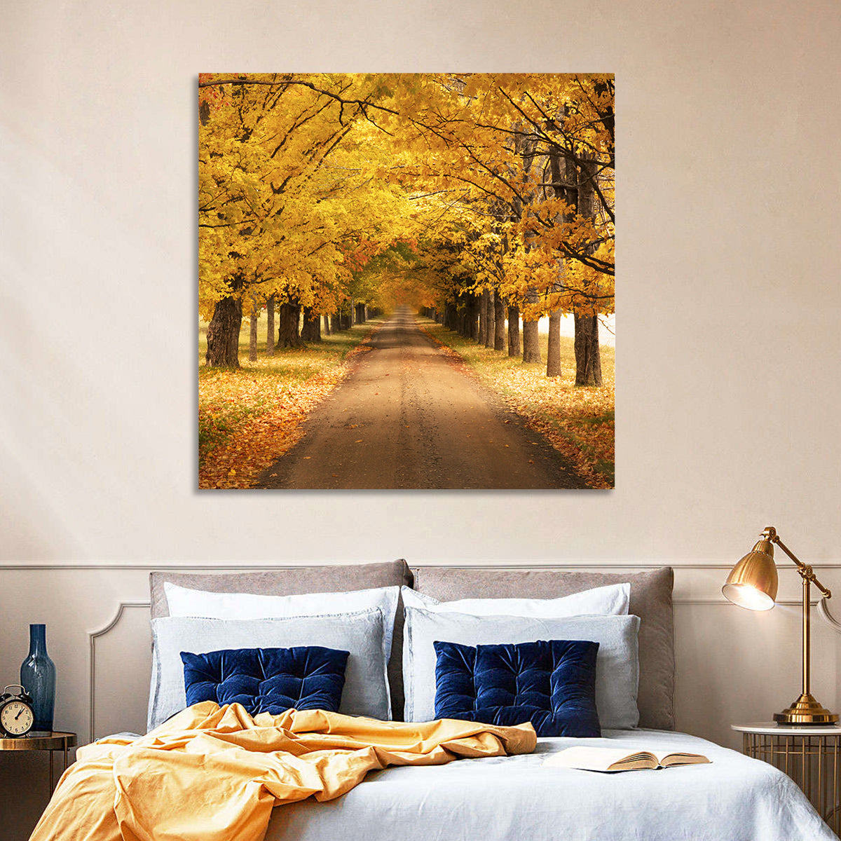 Autumn Road Wall Art