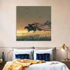 Unstoppable Knight with Red Cape Wall Art