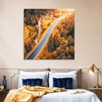 Carpathian Autumn Road Wall Art