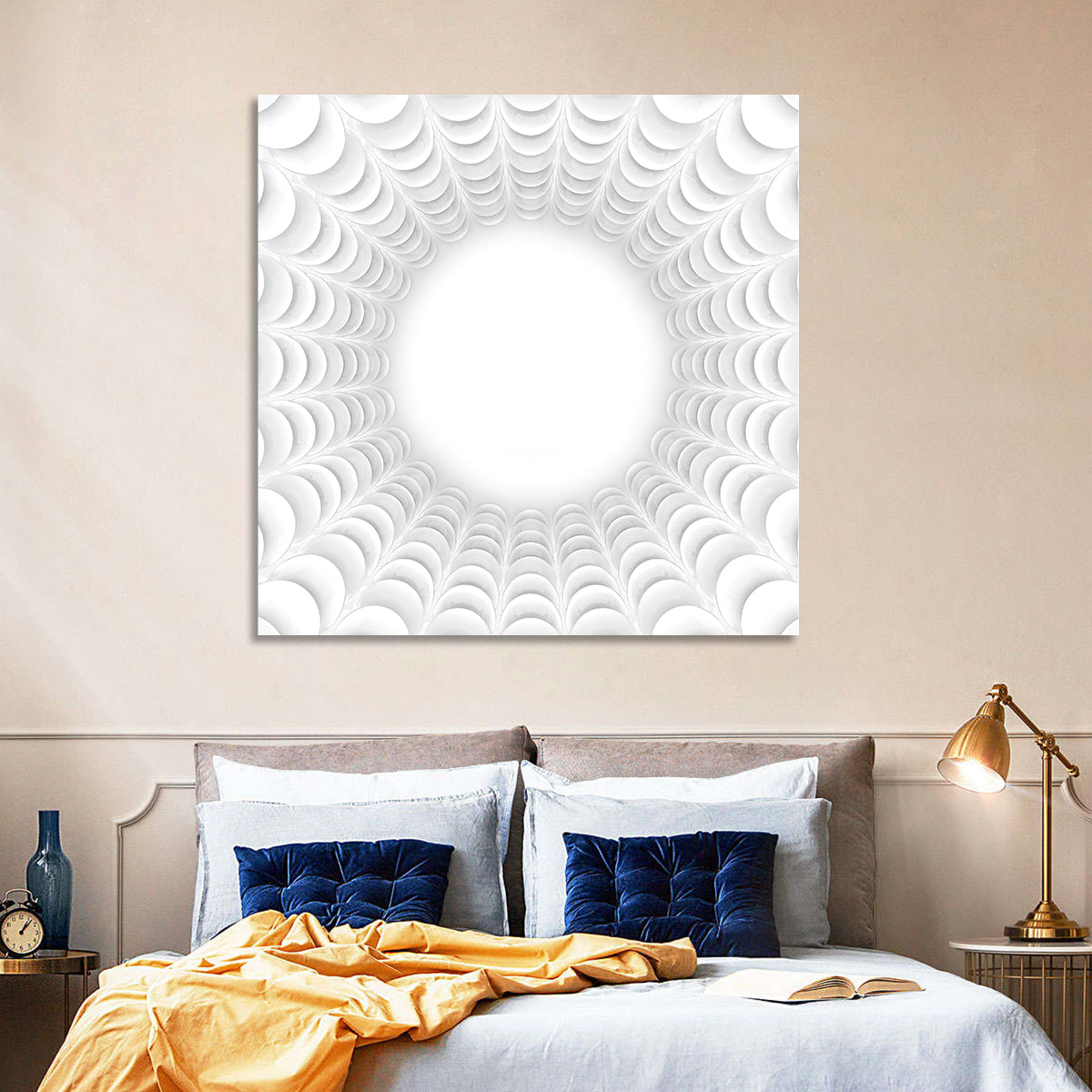 Bubble Sphere Tunnel Wall Art