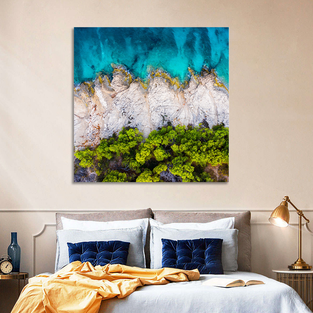 Croatian Coastscape Wall Art