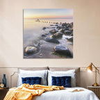 Michigan Shoreline Pilings Wall Art