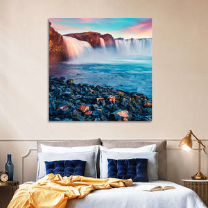 Godafoss Waterfall Wall Art