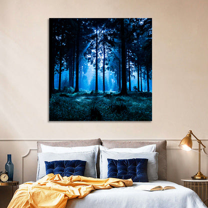 Thuringia Forest at Dusk Wall Art