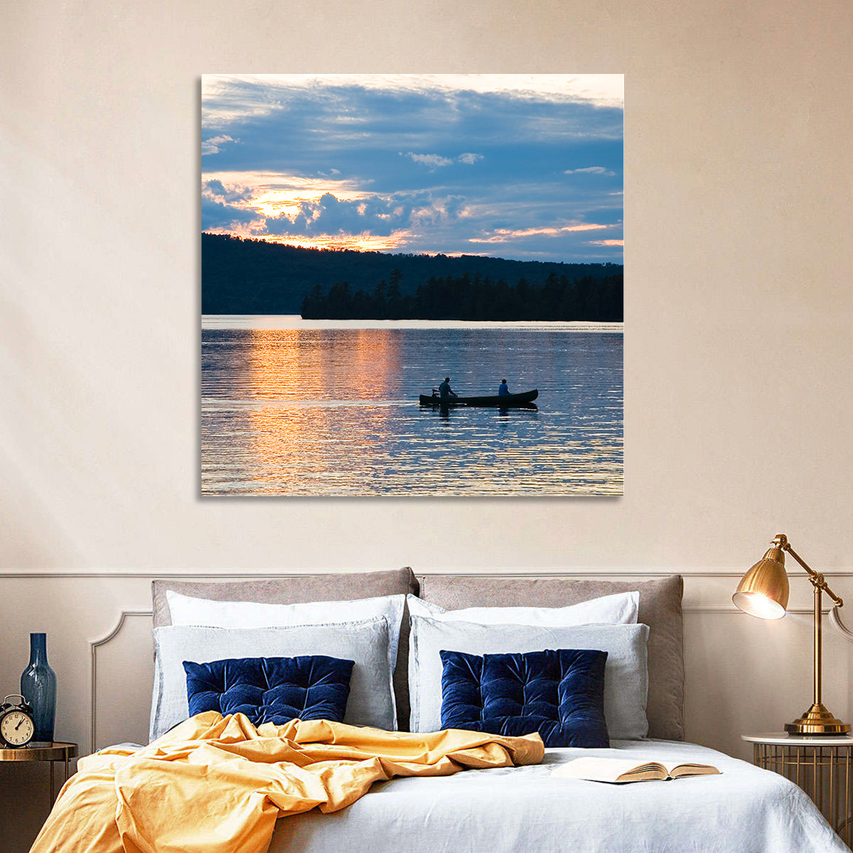 Moosehead Lake Sunset Wall Art
