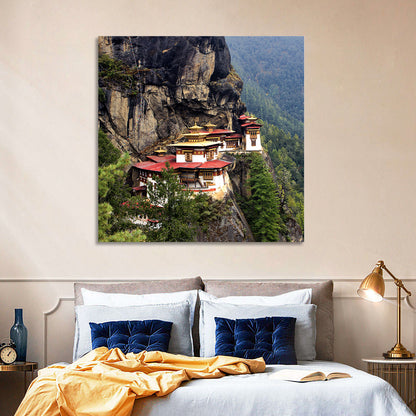 Tiger's Nest Monastery, Paro Bhutan Wall Art