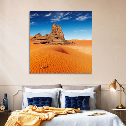 Sahara Rock Formation Landscape Wall Art