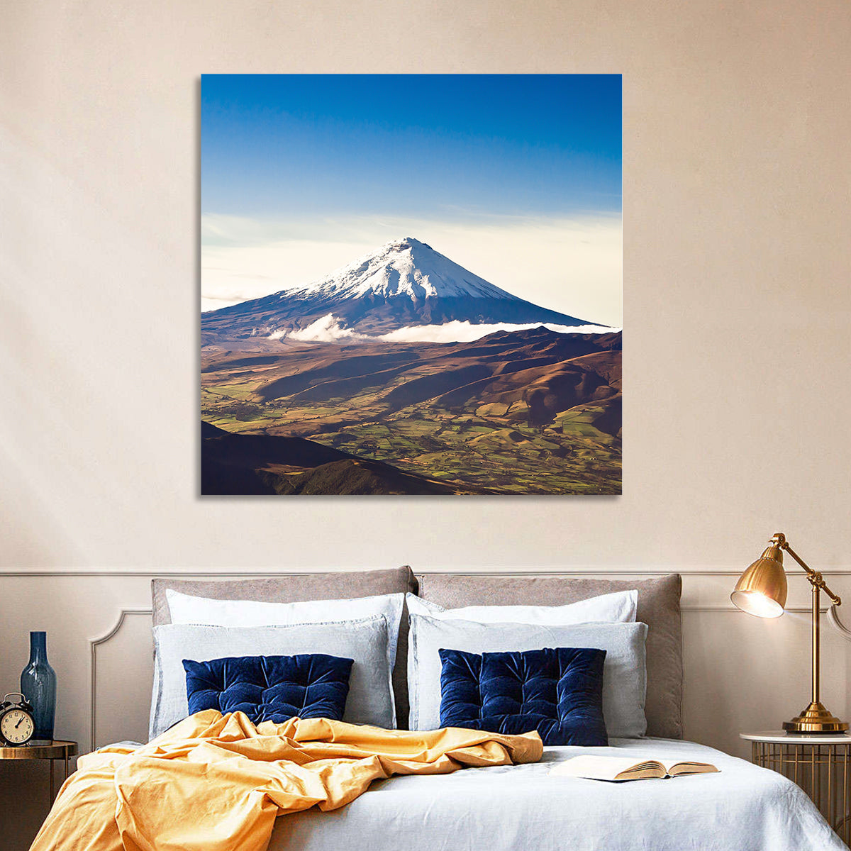 Cotopaxi Volcano Landscape Wall Art