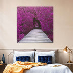 Magenta Mangrove Pathway Wall Art
