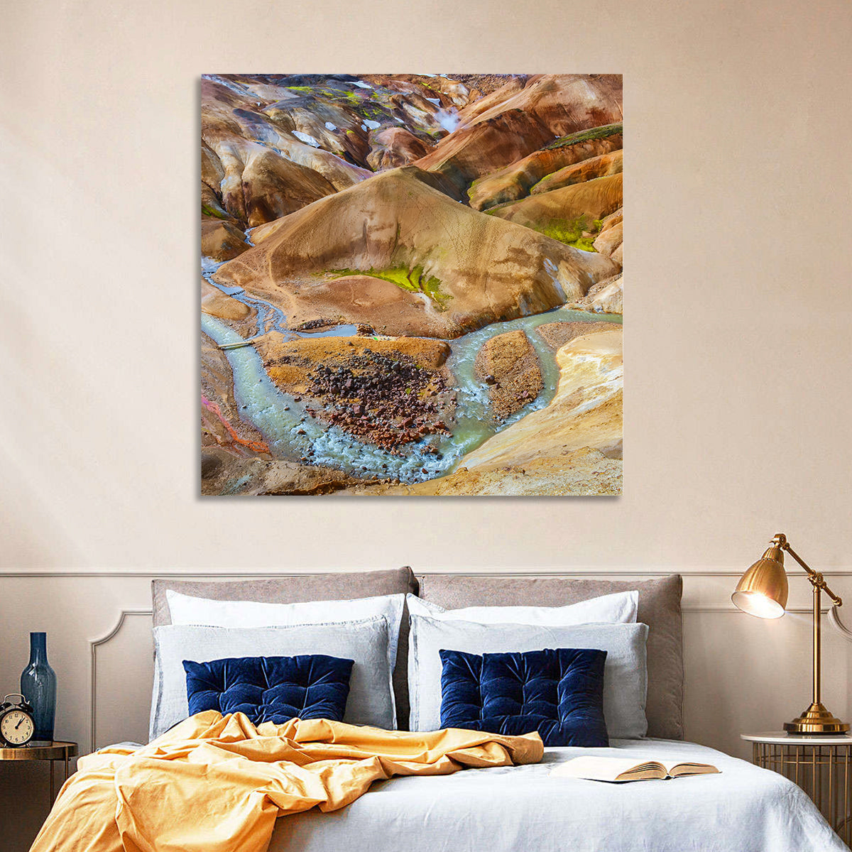 Kerlingarfjöll Geothermal Landscape Wall Art