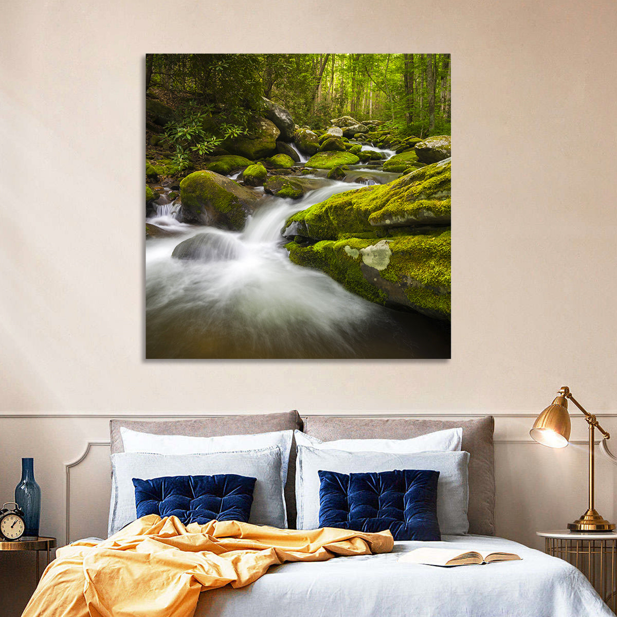 Gatlinburg Park Stream Wall Art