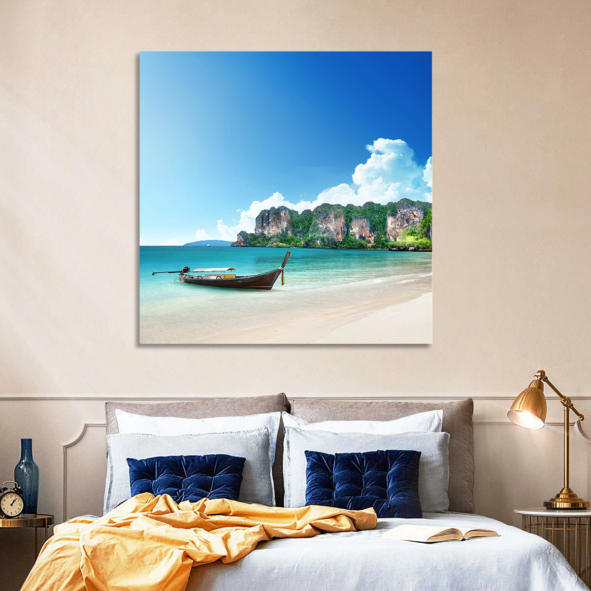 Railay Beach View, Krabi Wall Art