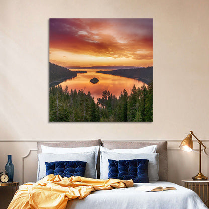Emerald Bay Sunrise, Lake Tahoe Wall Art