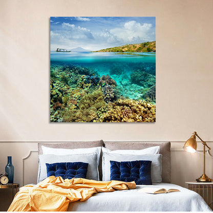 Menjangan Island Split View Wall Art
