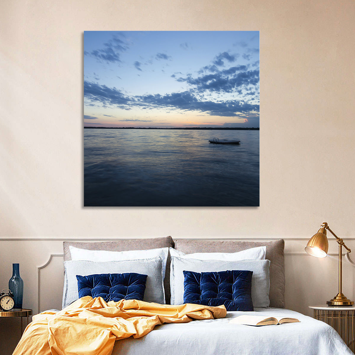 Lake Okoboji at Twilight Wall Art