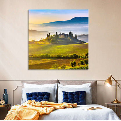 Tuscan Morning Landscape Wall Art