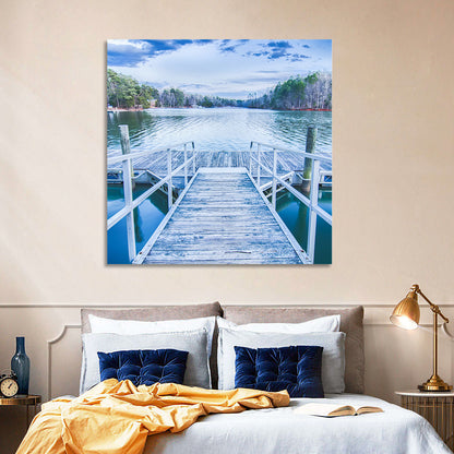 Morning at Lake Wylie Wall Art