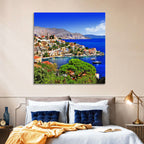 Symi Harbor, Greece Wall Art