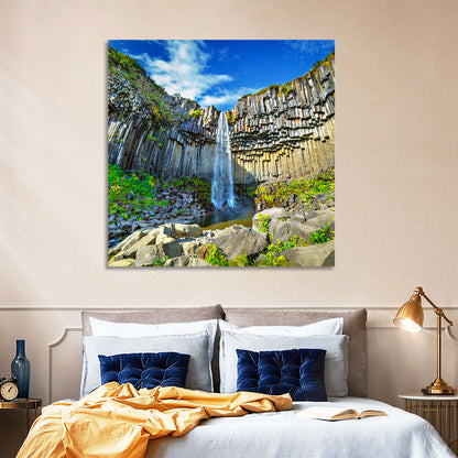 Svartifoss Basalt Falls Wall Art