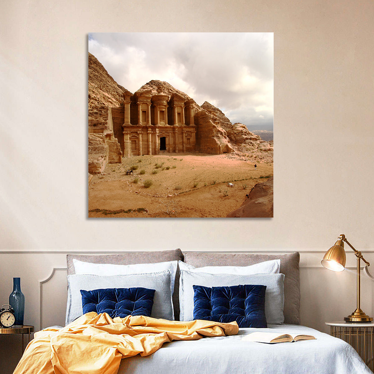 The Monastery of Petra, Jordan Wall Art