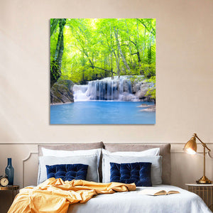 Erawan Waterfall Wall Art