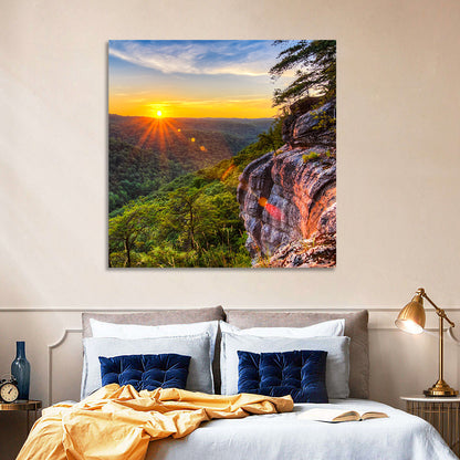Big South Fork Gorge Sunset Wall Art