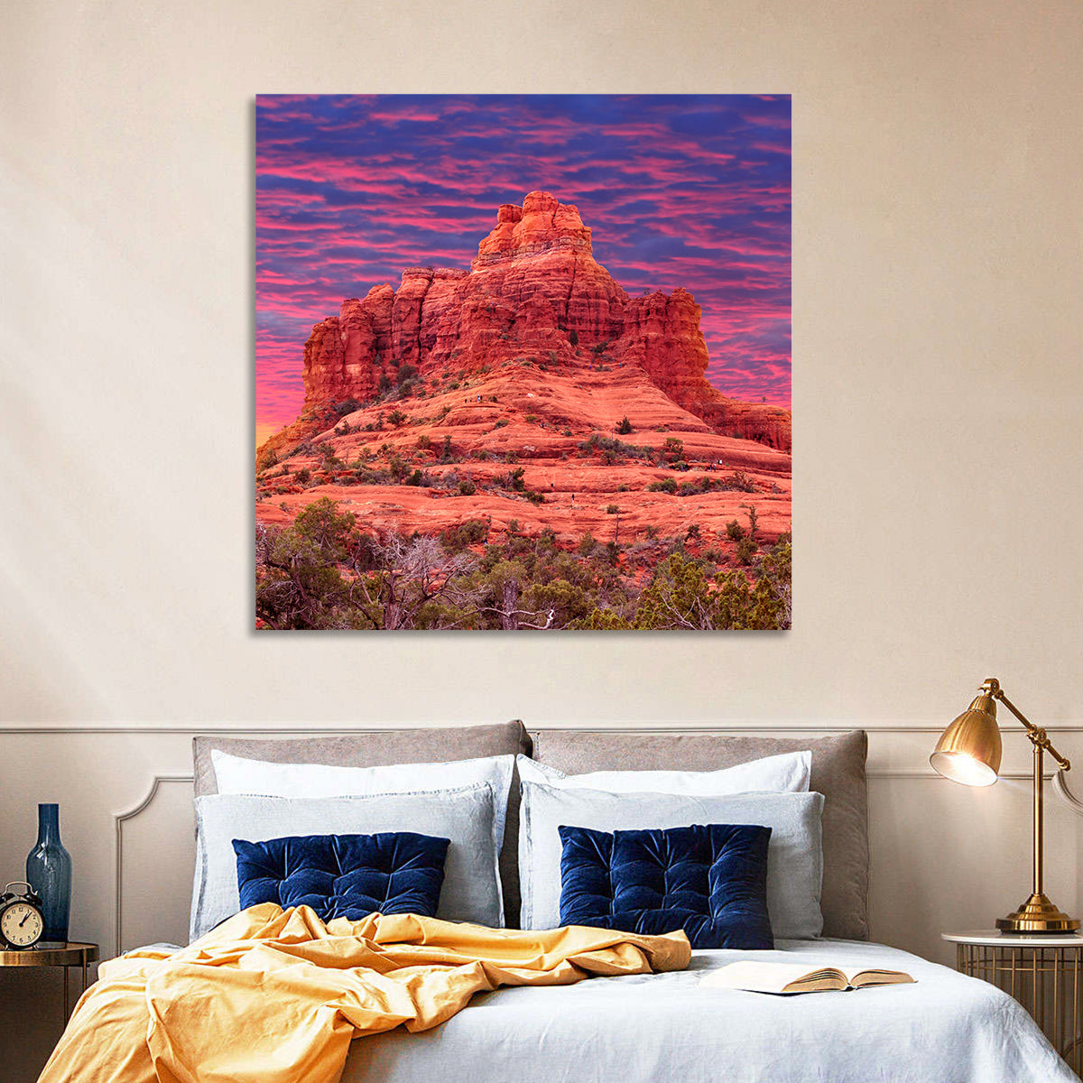 Bell Rock Sunset, Sedona Wall Art