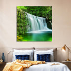 Emerald Lake Cascade Wall Art