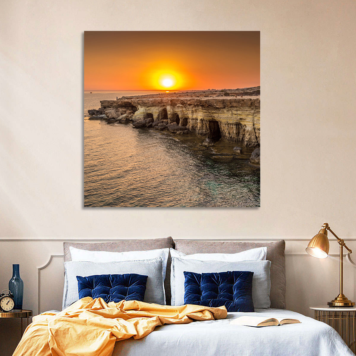 Mediterranean Sunset Wall Art